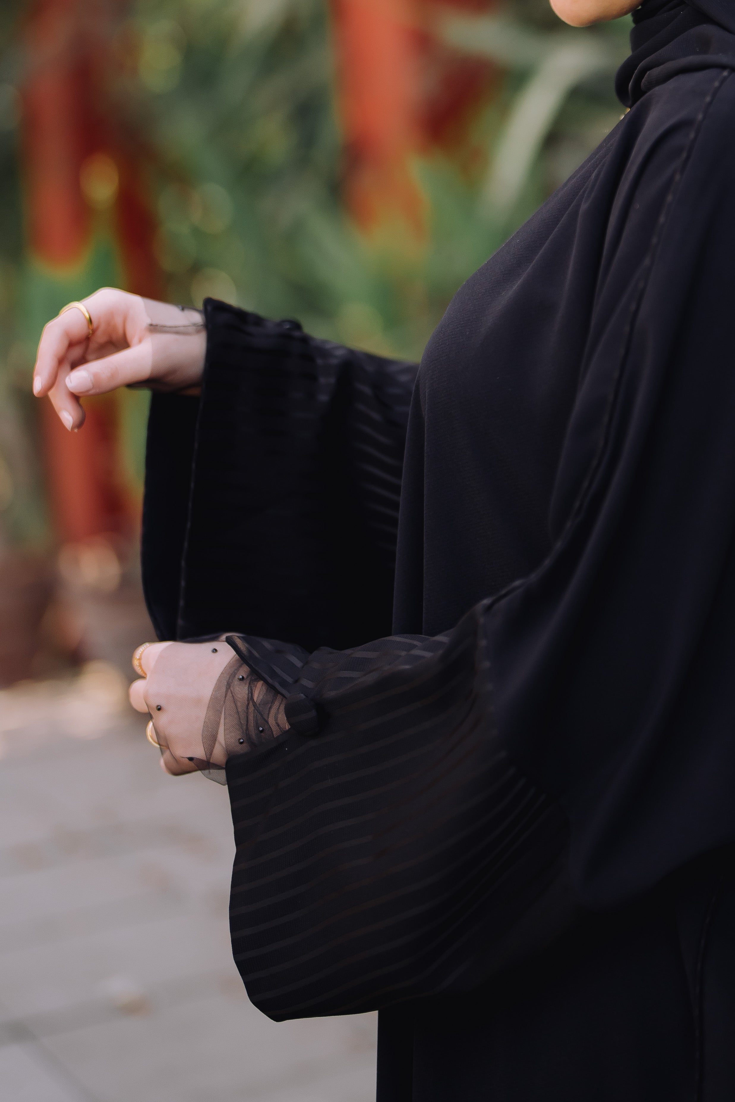 Black Elegant Abaya