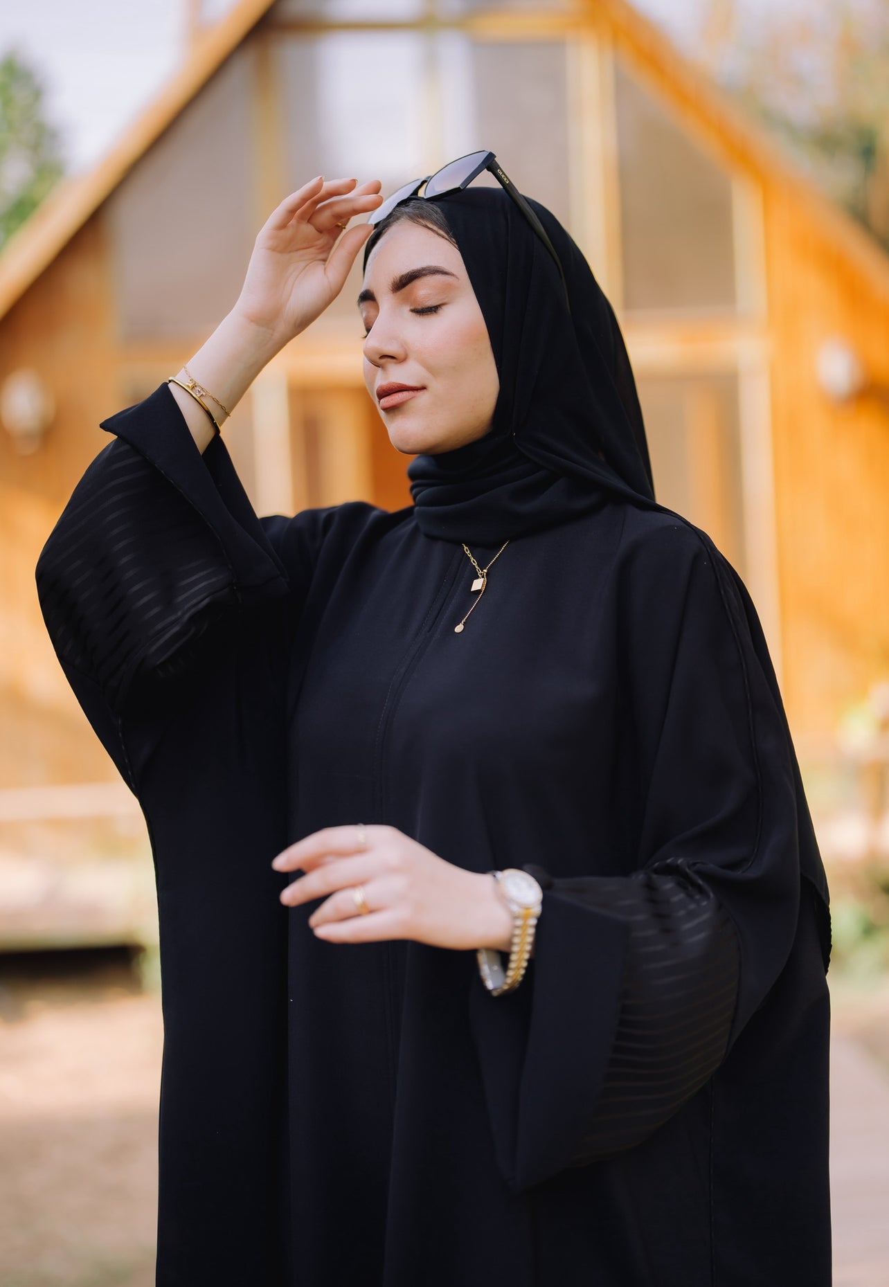 Black Elegant Abaya
